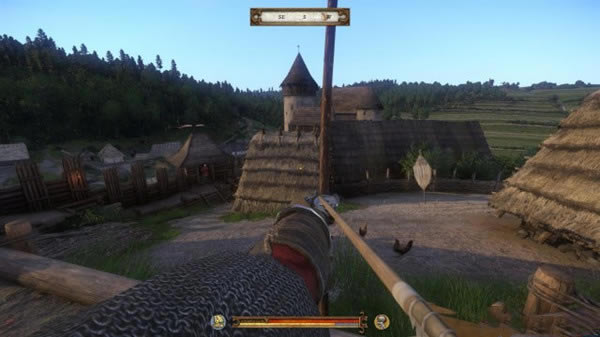 天国拯救弓箭准星