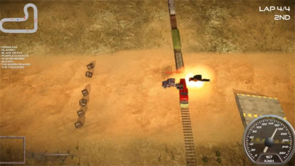 摇滚战斗赛车游戏介绍