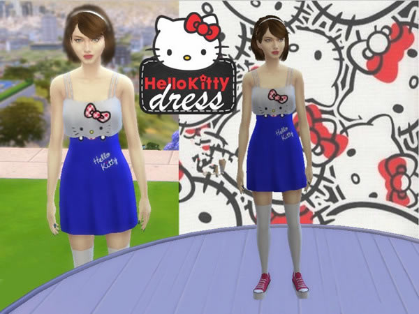 ģ������4����С��ȹMOD_ģ������4Hello Kitty����С��ȹMOD v1.0 marylulusims��-���ĵ���