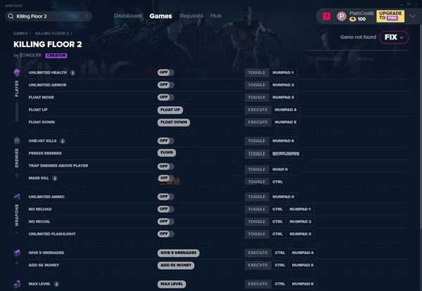 杀戮空间2修改器epic版_杀戮空间2二十项修改器 v2020.07.20 MrAntiFun版(支持Epic)-开心电玩