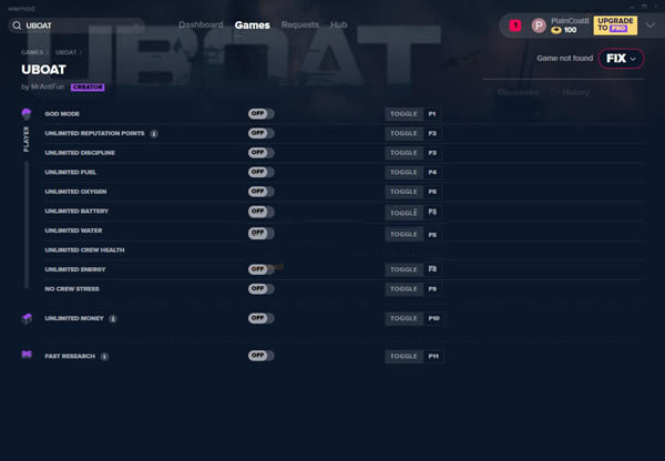 Uboatʮ�����޸�������_Uboatʮ�����޸��� v2020.05.29 MrAntiFun��-���ĵ���