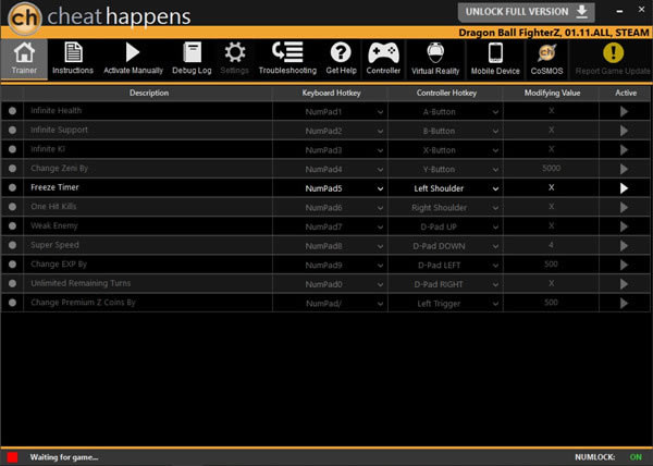 Z޸_Zʮһ޸ v1.17 CHEATHAPPENS-ĵ
