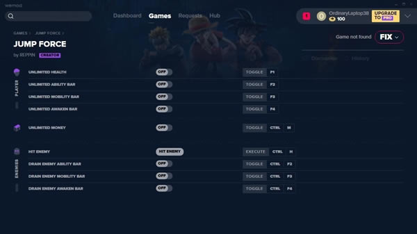 JUMP FORCE�޸���������Ӱ_JUMP FORCE�����޸��� v1.18 ������Ӱ��-���ĵ���