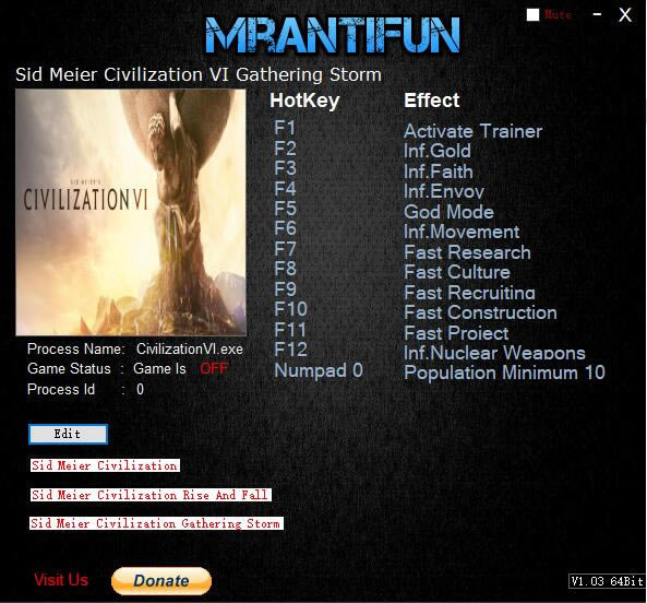 ����6���Ʊ���޸���_����6���Ʊ��ʮ�����޸��� v1.0.0.290 MrAntiFun��-���ĵ���