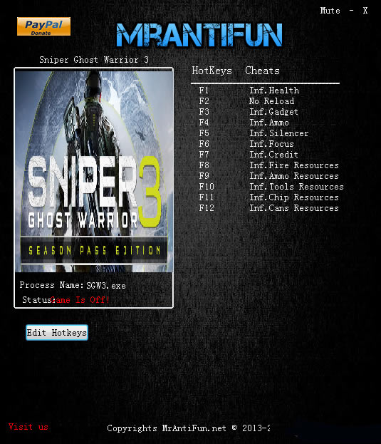 �ѻ�������սʿ3�޸���_�ѻ�������սʿ3ʮ�����޸��� v1.08 MrAntiFun��-���ĵ���