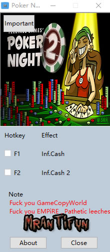 �ֵ��˿�ҹ2�޸���_�ֵ��˿�ҹ2���޽�Ǯ�޸��� v1.0 MrAntiFun��-���ĵ���