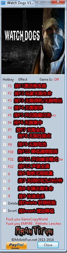 ���Ź��޸���v1.0_���Ź�ʮ�����޸��� v1.0 MrAntiFun��-���ĵ���