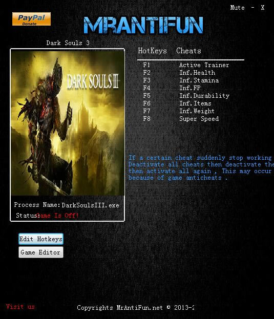 �ڰ�֮��3�޸���_�ڰ�֮��3ʮ�����޸��� v1.15 MrAntiFun��-���ĵ���