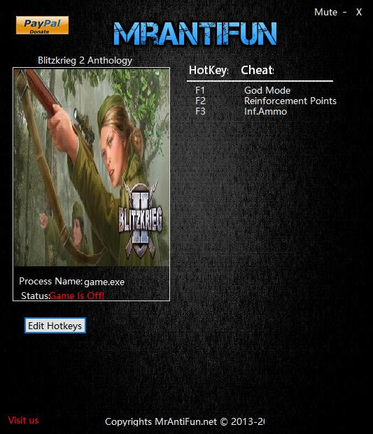 ����ս2�޸���_����ս2�����޸��� v1.0.0.3 MrAntiFun��-���ĵ���