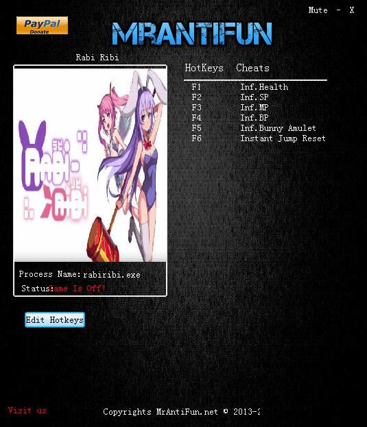 RabiRibi�޸���_RabiRibi�����޸��� v1.8 MrAntiFun��-���ĵ���