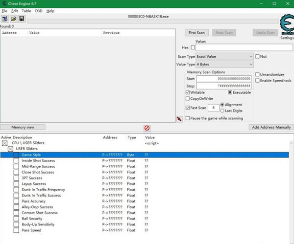 NBA2K18GS�������޸�������_NBA2K18GS�������޸��� ֧��MT��MCģʽ-���ĵ���