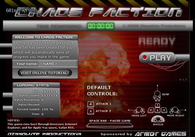 Ҷ(Chaos Faction)Ϸվ