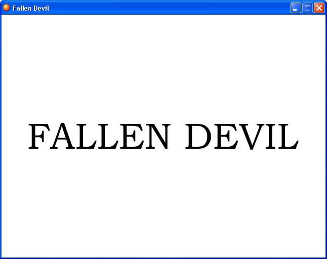 Fallen_Devil��Ϸ��վ