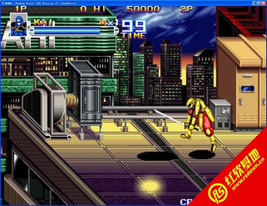 街机变身忍者之可选所有人物游戏本站