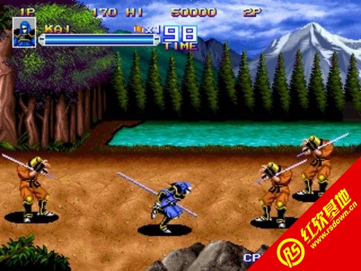 街机变身忍者之可选所有人物游戏本站