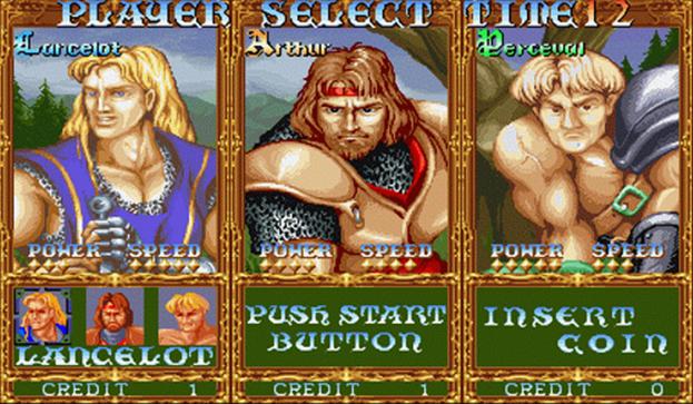 圆桌武士街机游戏