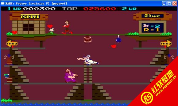 大力水手街机游戏