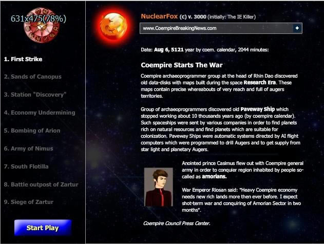 �Ǽ�ս��(Star Dominion)��Ϸ��վ