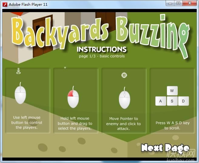 ���湥��ս1��(Backyards Buzzing)��Ϸ��վ