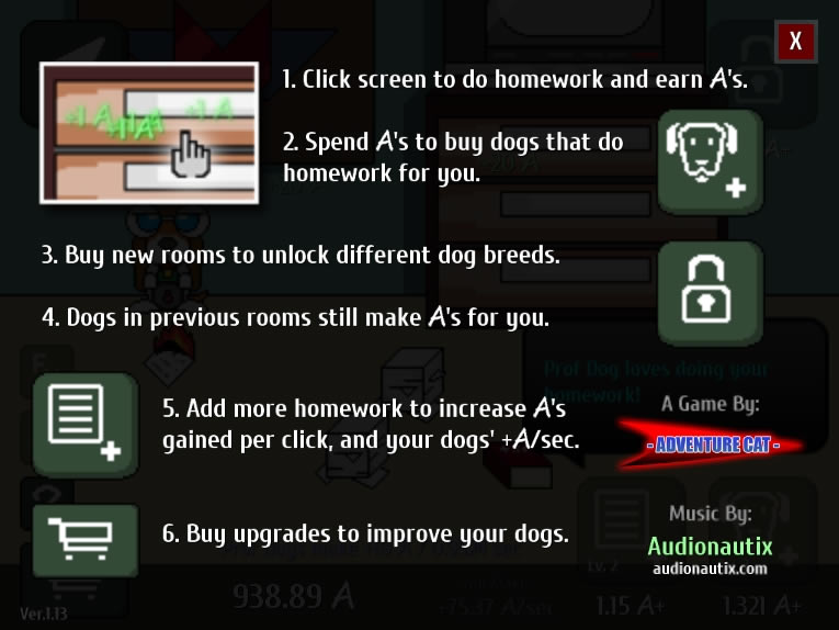 ����VS��ҵ(Dog Vs Homework)��Ϸ��վ