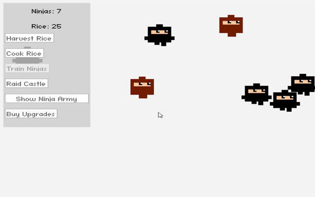 �޾�����������(Many Ninjas)��Ϸ