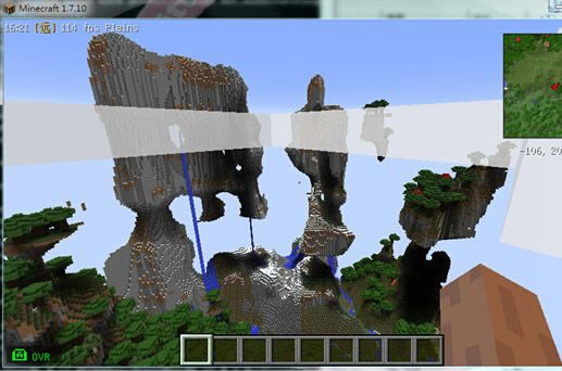 �ҵ�����1.7.10��ҵʱ�����˰���Ϸ